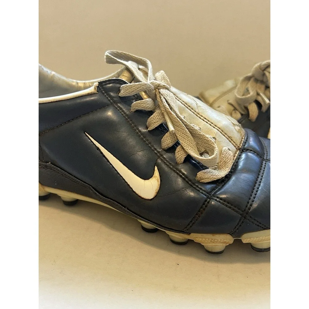 NIKE ZOOM AIR TOTAL 90 III SOCCER BOOTS CLEATS FUTBOL 312594-411 2005 US 9.5 Men